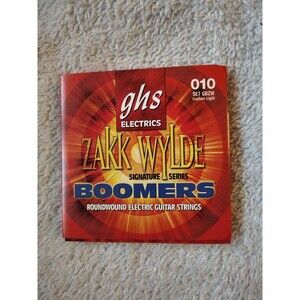 GHS GBZW Heavy Weight Guitar Boomers Electric Guitar Strings 10-60
